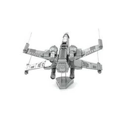 Metal Earth X-Wing Star Fighter 3D Metal Model Kit, Star Wars Series, Challenging Difficulty, 2 Sheets