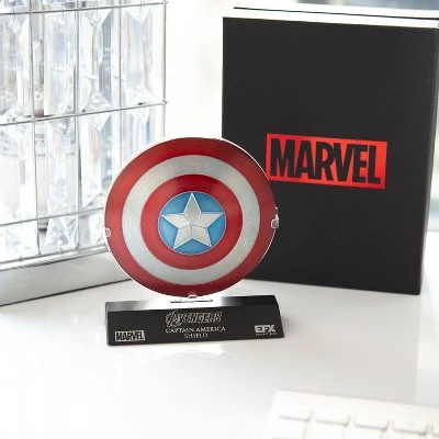 EFX Collectibles Marvel's The Avengers Captain America Shield 1:6 Scale Prop Replica (4" diameter) 6 EFX Collectibles Marvel's The Avengers Captain America Shield 1:6 Scale Prop Replica (4" diameter) - Image 4