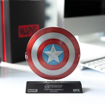 EFX Collectibles Marvel's The Avengers Captain America Shield 1:6 Scale Prop Replica (4" diameter) 7 EFX Collectibles Marvel's The Avengers Captain America Shield 1:6 Scale Prop Replica (4" diameter) - Image 5