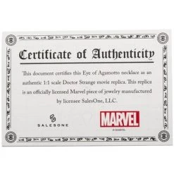 SalesOne LLC Marvel Doctor Strange Eye of Agamotto 1:1 Scale Licensed Prop Replica Necklace 9 SalesOne LLC Marvel Doctor Strange Eye of Agamotto 1:1 Scale Licensed Prop Replica Necklace -Disney Toys Sales unnamed file 4558