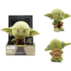 Underground Toys Seven20 Star Wars Yoda Stylized Plush Character And Enamel Pin | Measures 7 Inches Tall