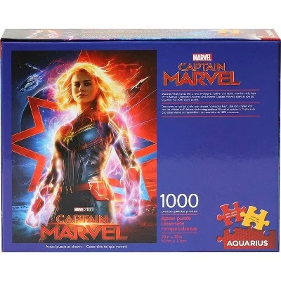 Aquarius NMR Distribution Marvel Captain Marvel Movie 1000 Piece Jigsaw Puzzle 4 Aquarius NMR Distribution Marvel Captain Marvel Movie 1000 Piece Jigsaw Puzzle - Image 2