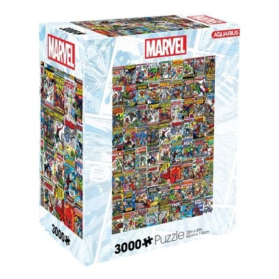 NMR Distribution Marvel Comics Covers Superheroes 3000-Piece Jigsaw Puzzle | Toynk Exclusive 3 NMR Distribution Marvel Comics Covers Superheroes 3000-Piece Jigsaw Puzzle | Toynk Exclusive