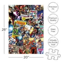 AQUARIUS Marvel Avengers Collage 1000 Piece Jigsaw Puzzle