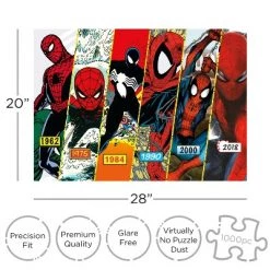 AQUARIUS Marvel Spider-Man Timeline 1000 Piece Jigsaw Puzzle