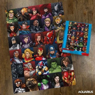 AQUARIUS Marvel Heroes Collage 1000 Piece Jigsaw Puzzle 4 AQUARIUS Marvel Heroes Collage 1000 Piece Jigsaw Puzzle - Image 2