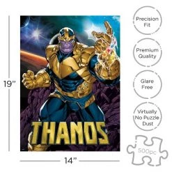 AQUARIUS Marvel Thanos 500 Piece Jigsaw Puzzle