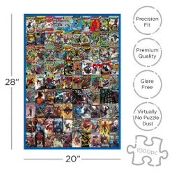 AQUARIUS Marvel Spider-Man Covers 1000 Piece Jigsaw Puzzle