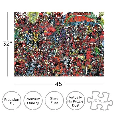 AQUARIUS Marvel Deadpool 3000 Piece Jigsaw Puzzle 3 AQUARIUS Marvel Deadpool 3000 Piece Jigsaw Puzzle