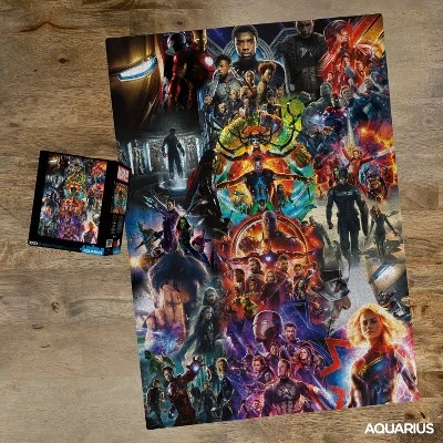 AQUARIUS Marvel Marvel Cinematic Universe Collage 3000 Piece Jigsaw Puzzle 4 AQUARIUS Marvel Marvel Cinematic Universe Collage 3000 Piece Jigsaw Puzzle - Image 2