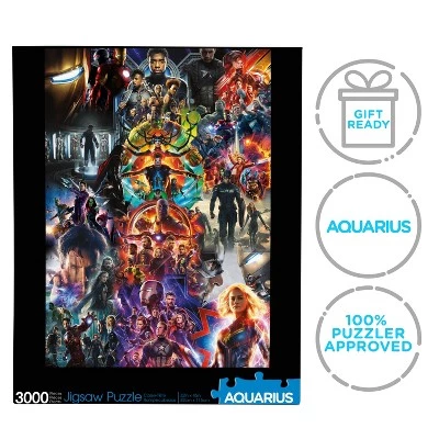AQUARIUS Marvel Marvel Cinematic Universe Collage 3000 Piece Jigsaw Puzzle 7 AQUARIUS Marvel Marvel Cinematic Universe Collage 3000 Piece Jigsaw Puzzle - Image 5