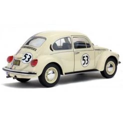 Volkswagen Beetle Racing #53 Cream with Stripes 1/18 Diecast Model Car by Solido -Disney Toys Sales unnamed file 5097