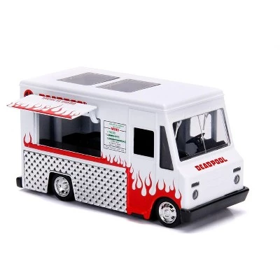 Deadpool Taco Truck White "Marvel" Series 1/32 Diecast Model by Jada 5 Deadpool Taco Truck White "Marvel" Series 1/32 Diecast Model by Jada - Image 3