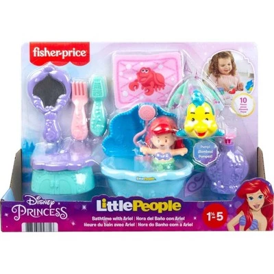 Fisher-Price Little People Disney Princess Bathtime with Ariel Playset 7 Fisher-Price Little People Disney Princess Bathtime with Ariel Playset - Image 5
