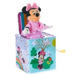 Kids Preferred Minnie Mouse Jack-in-the-Box - Plays "Somewhere Over the Rainbow"