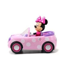 Jada Toys Disney Junior RC Minnie Bowtique Roadster Remote Control Vehicle 7" Pink with White Polka Dots -Disney Toys Sales unnamed file 686