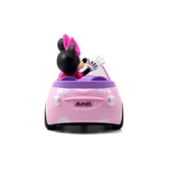Jada Toys Disney Junior RC Minnie Bowtique Roadster Remote Control Vehicle 7" Pink with White Polka Dots -Disney Toys Sales unnamed file 687