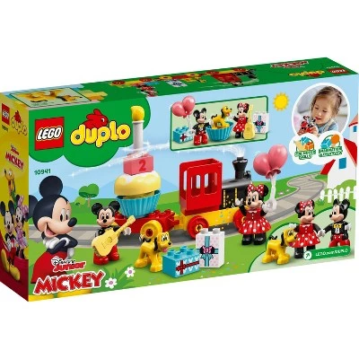 LEGO DUPLO Disney Mickey & Minnie Birthday Train Kids' Birthday Number Train Playset 10941 6 LEGO DUPLO Disney Mickey & Minnie Birthday Train Kids' Birthday Number Train Playset 10941 - Image 4