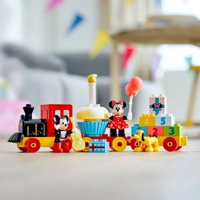 LEGO DUPLO Disney Mickey & Minnie Birthday Train Kids' Birthday Number Train Playset 10941 8 LEGO DUPLO Disney Mickey & Minnie Birthday Train Kids' Birthday Number Train Playset 10941 - Image 6