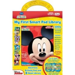 Pi Kids Disney Mickey Mouse Clubhouse My First Smart Pad Electronic Activity Pad and 8-Book Library Boxed Set -Disney Toys Sales unnamed file 99